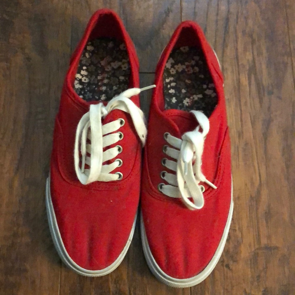 Cute red shoes